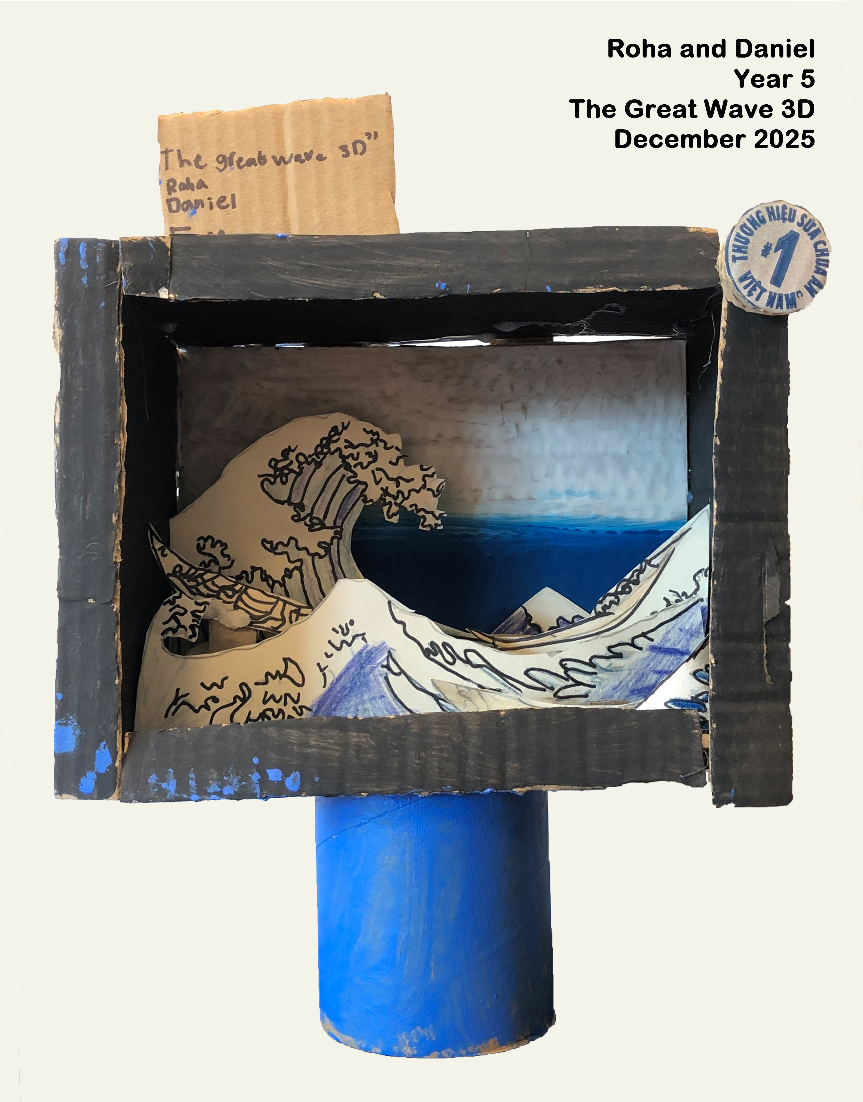 Year 5: The great wave 3D 2