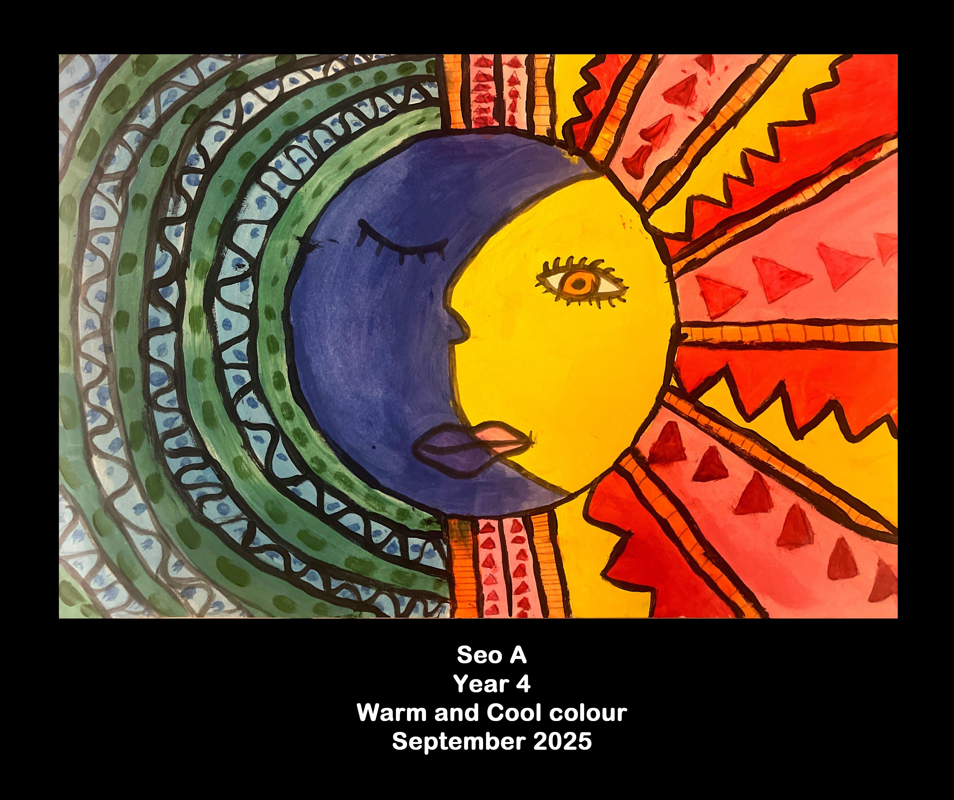 Year 4: Warm and Cool colour 8