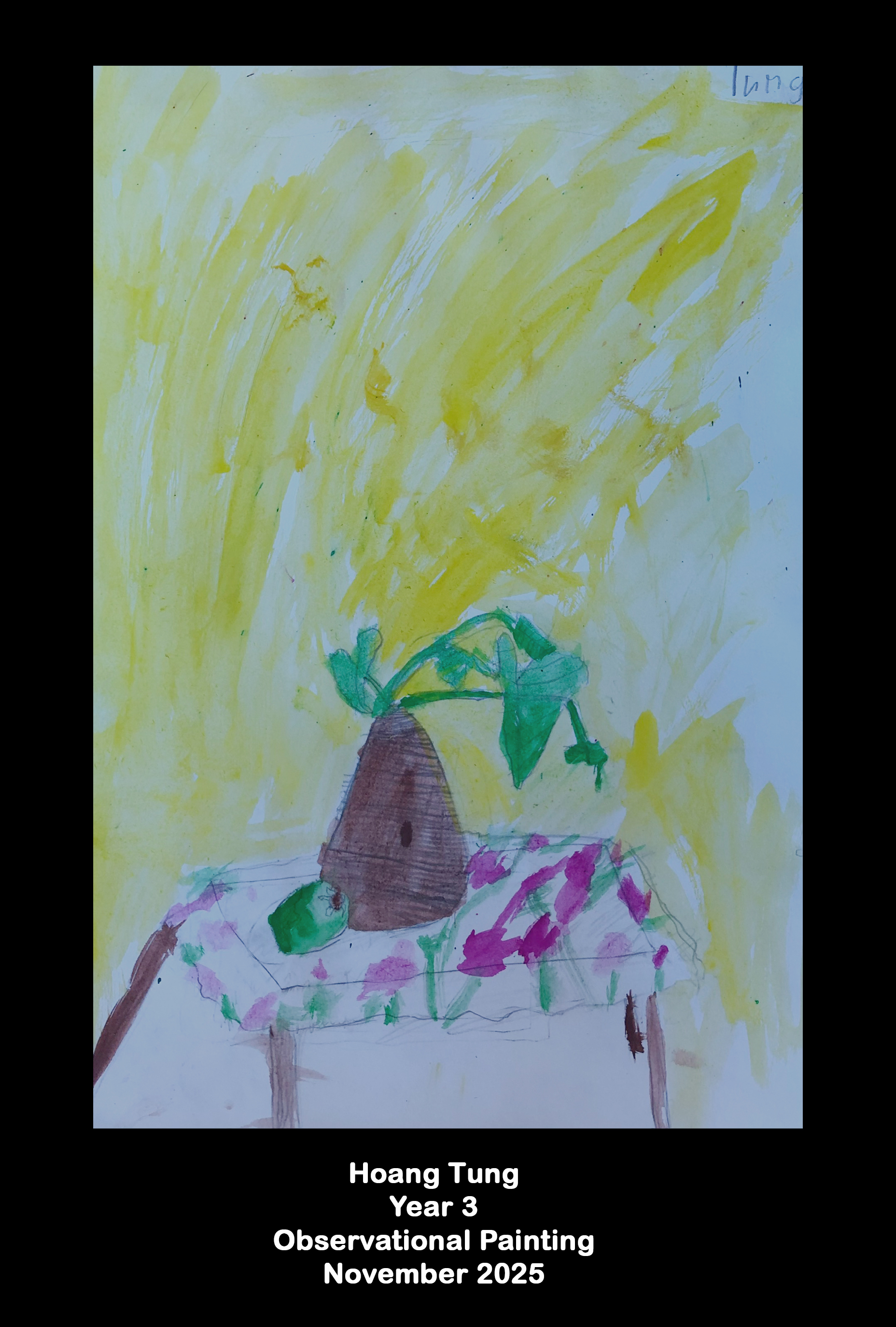 Year 3: Observational painting 6